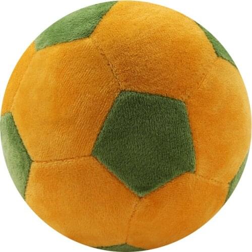 Soccer Ball Pillow Fluffy Stuffed Plush Throw Soft Durable Sports Toy Gift For Kids Room Decoration