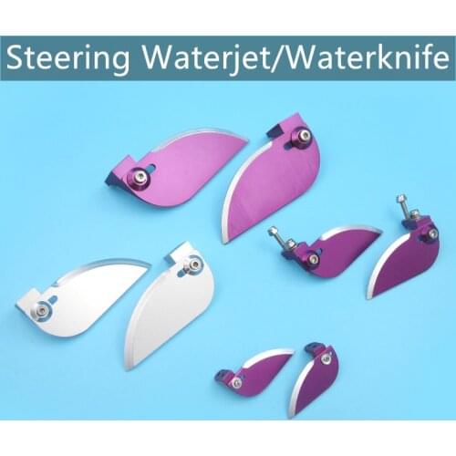 Steering Waterjet Waterknife Electric Ship Hydro-jets Boat Aluminum Water Knife for RC Boat DIY Accessories