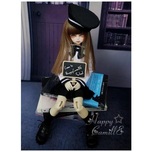 1/4 scale BJD clothes Student suit Coat+Shirt+Hat+Skirt or Shorts for BJD/SD MSD doll accessories,Not included doll,shoes,wig