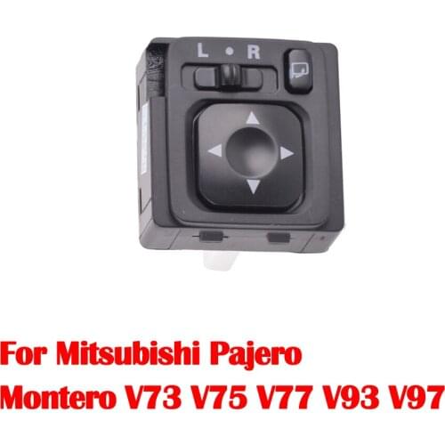 For Mitsubishi Pajero Montero V73 V75 V77 V93 V97 Side Mirror Power folding Switch Rear View Mirror Adjust Control Button