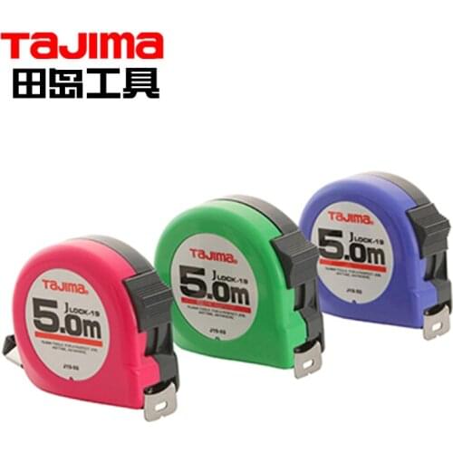 TaJIma steel tape measure 19 mm wide and 5 m long paperback J19-50 1001-0055