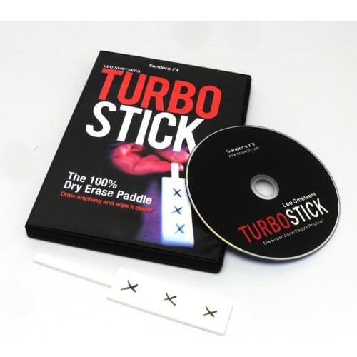 Turbo Stick with gimmickby Richard Sanders / close-up street professional magic tricks products / free shipping