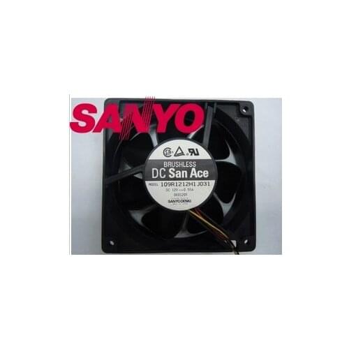 1pcs 109R1212H1J031 DC12V 0.55A 12038 120*120*38mm cooling fan radiator fan Axial Fan