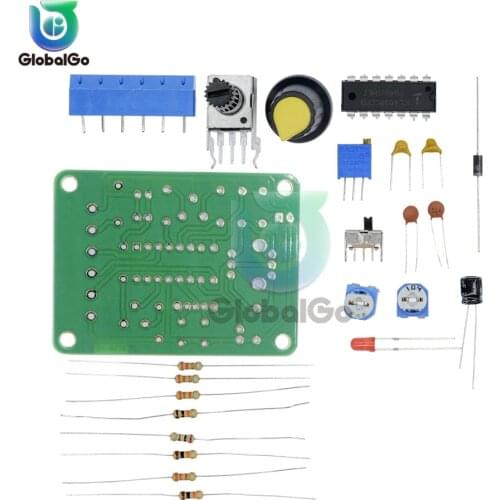 10 Set 50-5KHz DC 12V ICL8038 Monolithic Function Signal Generator Module Sine Square Triangle DIY Kit