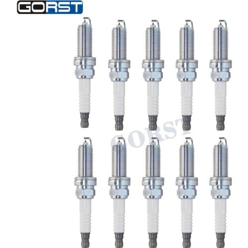 10Pcs Spark Plug 22401-ED815 For Nissan Micra Renault Clio LZKAR6AP-11 224012331R Ignition System