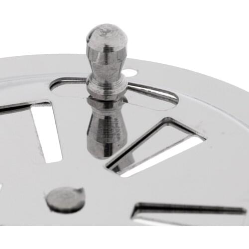 2 Pieces Butterfly Boat Round Louvered Vent Grille Cover with Side Knob Marine Stainless Steel