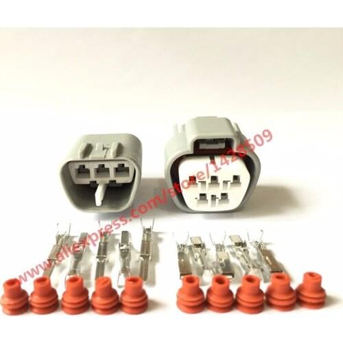20 Sets Sumitomo 5 Pin TS Waterproof Series 6189-0504 6188-0327 Electric EVO Wiper Motor Connector Female Male