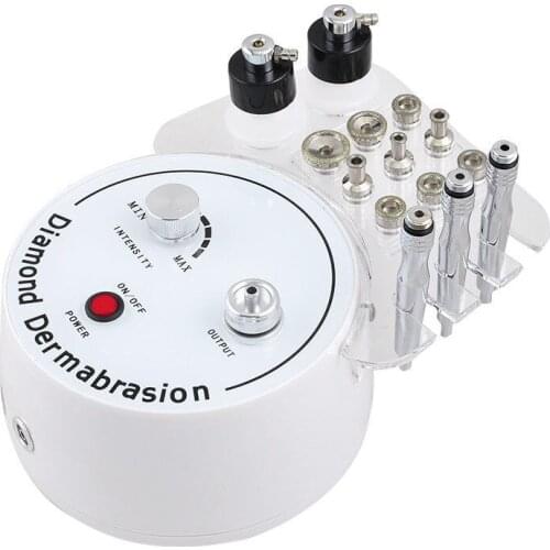 3 In 1 Diamond Microdermabrasion Peeling Vacuum Spray Skin Rejuvenation Facial Machine Pore Blackhead Removal Beauty Device