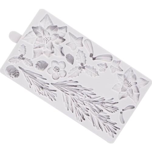 3D Knitting Texture Silicone Mold Christmas Cake Border Fondant Molds Cake Decorating Tools Chocolate Gum Paste Moulds FM1433