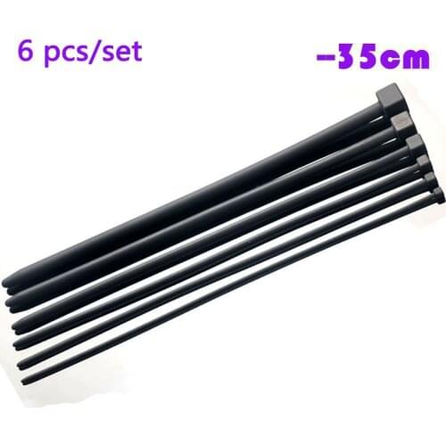 6pcs/set hot sale black/white silicone penis dilator plug soft urethral sound insert rods urethra stimulation sounding sex toys