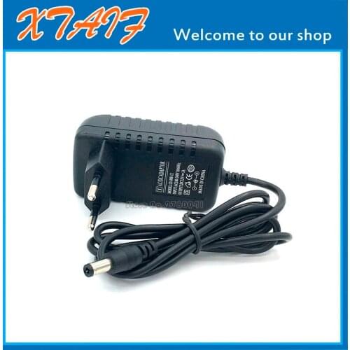AC100V-240V power Adapter Converter to DC 12V 1A Power Supply EU Plug DC 5.5mm x 2.1mm for 3528 led tape Free shipping