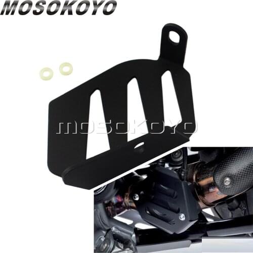 Motorcycle Exhaust Flap Guards Aluminum Protection Cover For BMW R1200R R1200RS R1200GS ADV LC Adventure 2013 2014 2015 2016