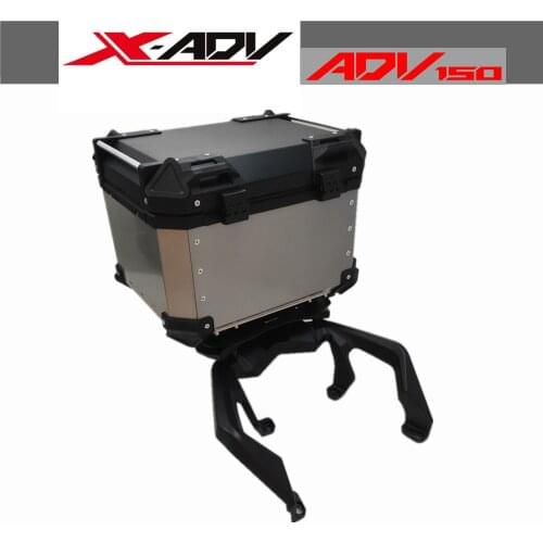 Motorcycle Case Lock Trunk durable Waterproof Luggage Storage Box for xadv150 Off-road adventure 45L 55L 65L 80L accessories