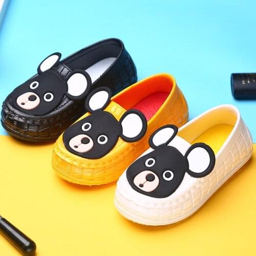 Childrens Casual Shoes 2019 New Boys Girls Baby Outdoors Summer Kids Waterproof Non-slip Cartoon Shoes Soft Soles Beach Shoe