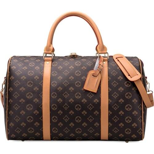 Designer Waterproof Travel Bags Men/Women Fitness Handbag Leather Shoulder Bag Business Large Travel Tote Luggage Bag