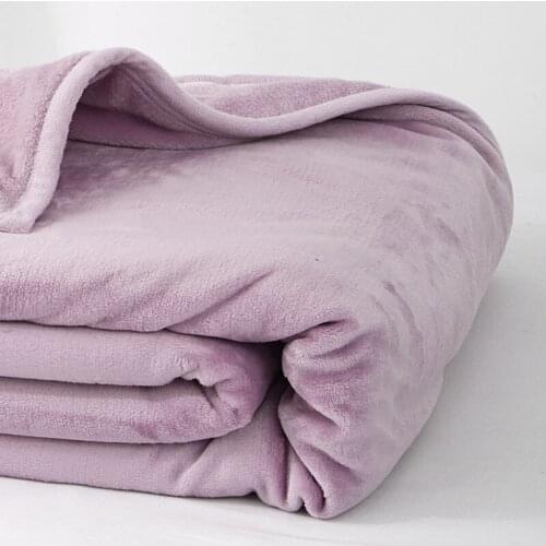 Flannel Blanket Hotel Home Bed Sofa Warm Sheet Office Nap Wraps Knee Cover Kids Quilt Travel Car Sleeping Comforter