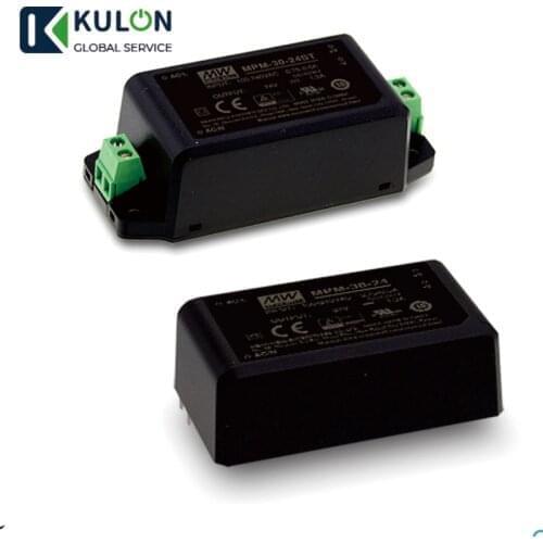 MEANWELL AC/DC MPM-30-12ST 12V 2.5A High reliable green medical encapsulated type Switching Power Supply