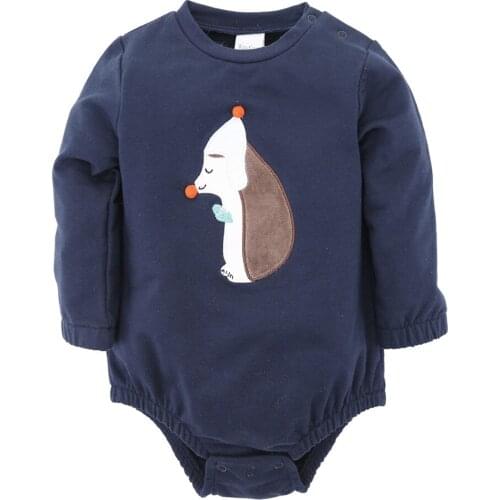 Kavkas Long Sleeve Spring Autumn Baby Boy Girl Bodysuit Cotton ropa bebe Clothes 0-12 Months Infant Jumpsuit Clothing