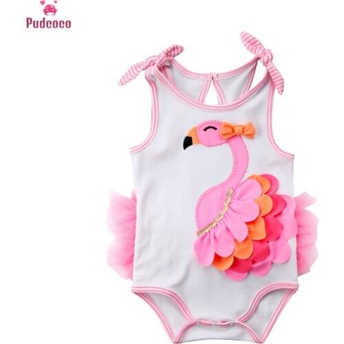 Cute Baby Rompers Newborn Kids Baby Girl 3D Animal Romper Infant Flower Jumpsuit Outfits Baby Girl Summer Clothes