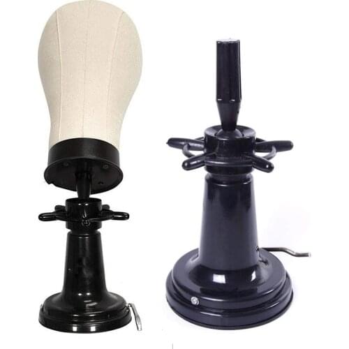 Osculum Type Mannequin Wig Head Stand Tripod Holder Support Manikin Head Stands for Making Wigs