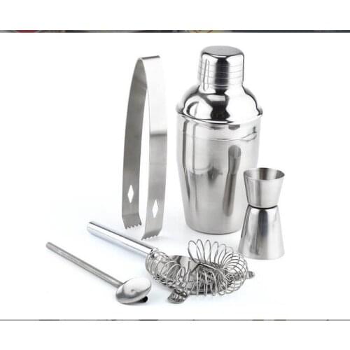 Cocktail Shaker Set Made of Stainless Steel