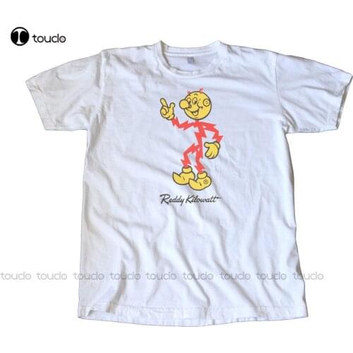 New Vintage Reddy Kilowatt Decal T-Shirt - Electric Servant Tee Shirt Unisex