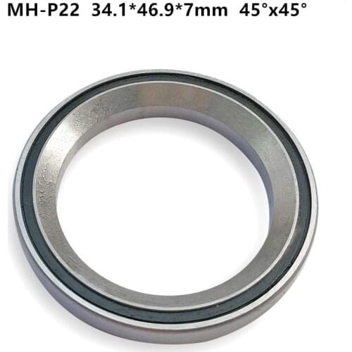 10pcs/50pcs MH-P22 34.1*46.9*7mm 45°x45° bicycle headset bearing 46.9mm repair bearings Mountain Bike Bicycle Accessories