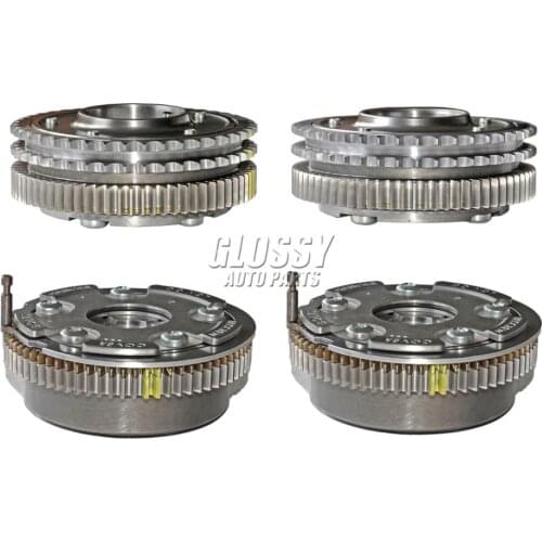 AP02 4PCS Intake+Exhaust Camshaft Adjusters For Mercedes W164 W221 W203 V6 CLK350 ML350 C280 2720502447 2720504447 2720504547