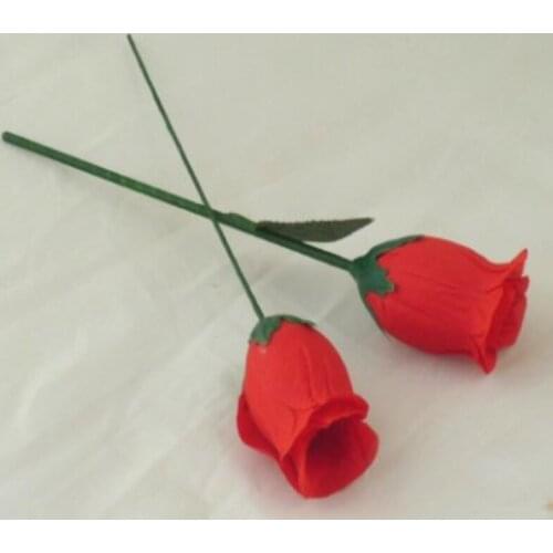 Rose Splitting/ One Flower To Two Magic Tricks Funny Magician Toys Stage Magic Illusion Gimmick Comedy Best Magic For Lover Easy