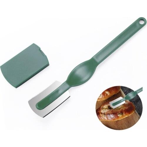 Handle Lame Dough Scoring Slashing Tool Dough Scoring Tool with Fixed Blade for Baker Toast French Bread Baking