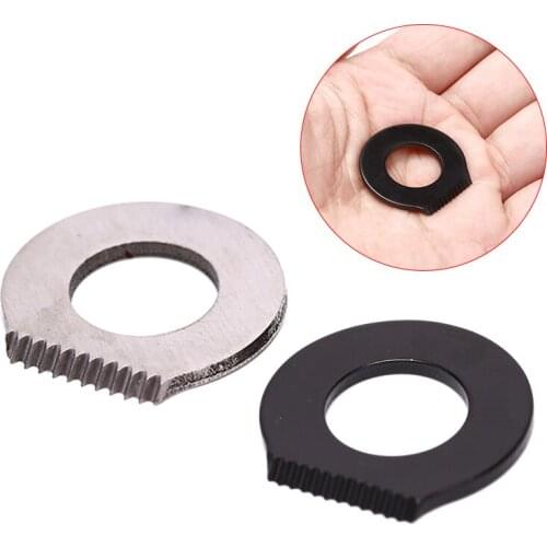 1pc Outdoor Survival Magnesium Flint Scraper Stone Fire Starter Lighter Camping Black Silver