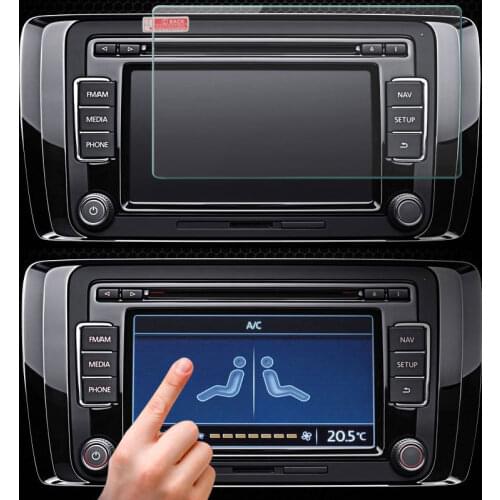 Universal Tempered Glass Screen Protecor for 7 inch Tablet Pad Car DVD GPS PDA MP4 Video 9H Tempered Glass dimension