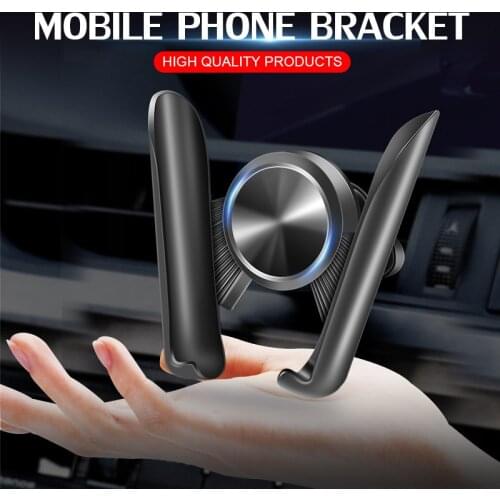 Universal Car Phone Holder Auto Air Vent Mount For Cell Phone In Car Support Smartphone Stand Clip Grip In Car Bracket Accessory