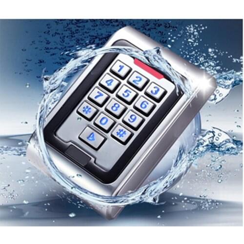Waterproof 12V Access control Device Doorbell Building Access Control System Dustproof 125KHZ WG26 Digital Keypad