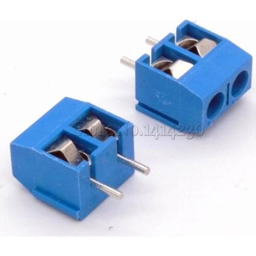 100PCS KF301-2P 5.08mm 2 Pin Connect Terminal Screw Terminal Connector