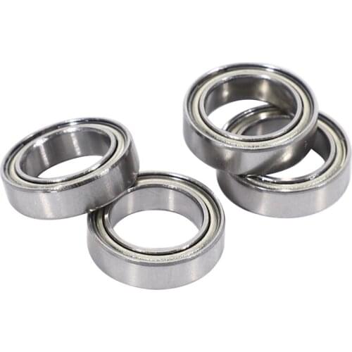 4 Pcs Ball Bearing (10X15X4mm) BE003 for JLB Racing CHEETAH 1/10 Brushless RC Car Parts Accessories