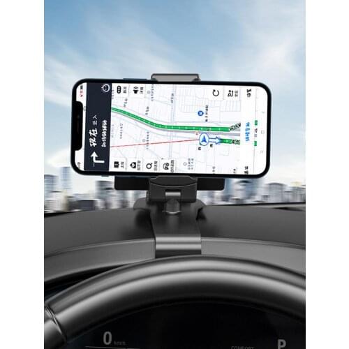 360 Degrees Car Phone Holder Universal Smartphone Stands Car Rack Dashboard Support for Auto Grip Mobile Phone Number Plate