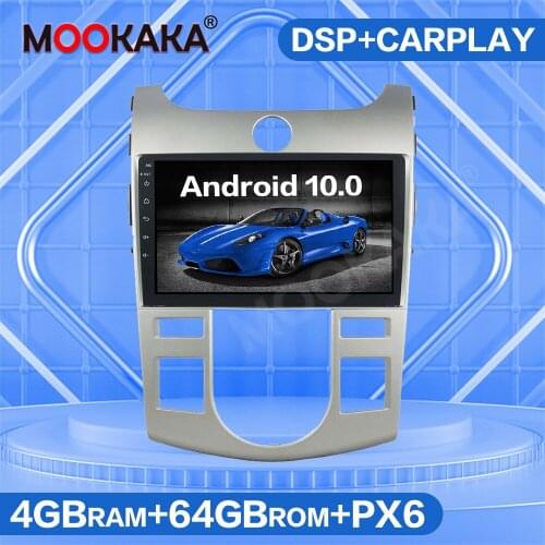 4G SIM LTE Android 10.0 64GB Car Multimedia Player GPS Navigation For KIA Forte 2008 - 2012 Auto Radio Head Unit Audio Recorder