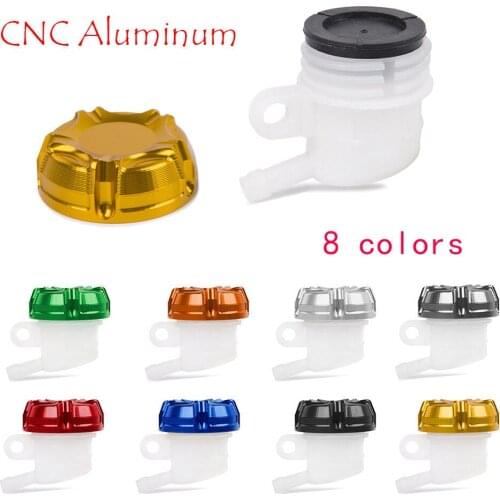 Motorcycle Part CNC Aluminum Rear Brake Master Cylinder Fluid Bottle Reservoir Tank Oil Cup