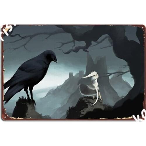 Crossbreed Priscilla And The Painted World Of Ariamis Metal Plaque Poster Pub Party Printing Wall Plaque Tin Sign Poster