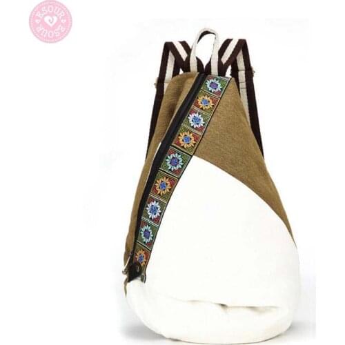 ESOUR Women's Backpacks With Embroidery