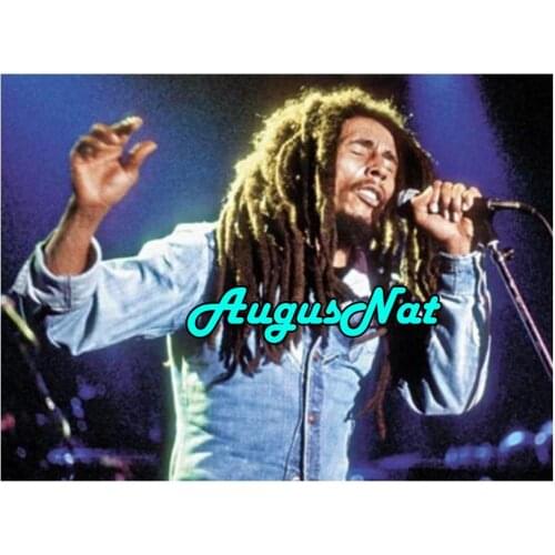 Bob marley diamond painting full round daimont embroidery star man diamant mosaic oil painting by numbers canvas painting large