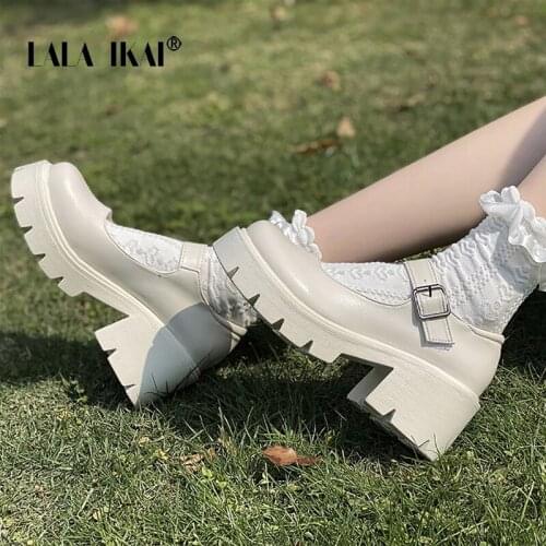 Женские туфли Мэри Джейн LALA IKAI China At AliExpress