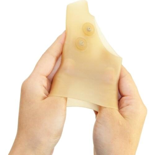 Hot Selling 1 Pair Breathable Silicone Wrist Thumb Support Braces Soft Lightweight Splint Braces