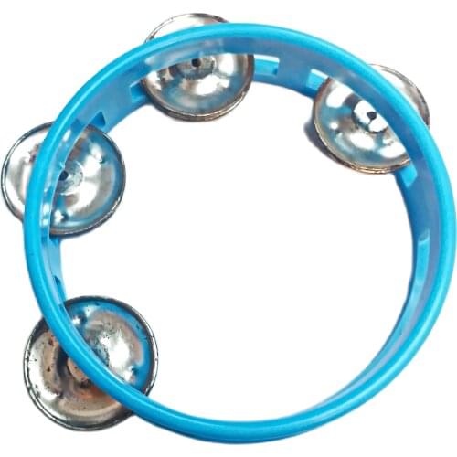 2 Piece 12cm Music TAMBOURINE Child Kids Musician Nosie Sound Maker Pinata Toys Play Little Birthday Party Favors Gift Carnival