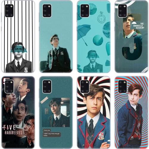 Five Hargreeves Umbrella Academy Soft Case for Samsung Galaxy A02 A10 A11 A12 A20 A20E A21 S A22 A30 A31 A32 A01 Core Cover