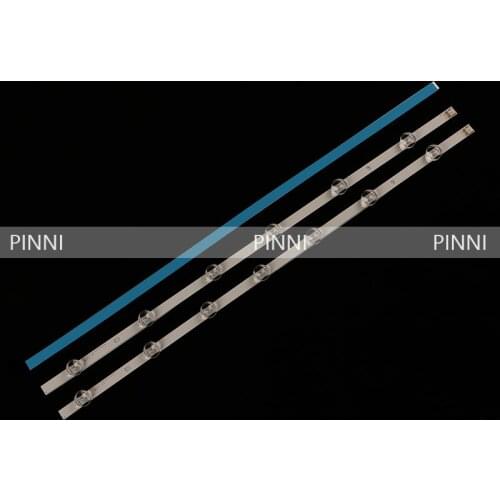 New3pcs 6/7LED 590mmAluminum LED backlight bar compatible for LG TV 32LN5100 32LN545B 32LN5180 Innotek POLA2.0 32 inch A B type