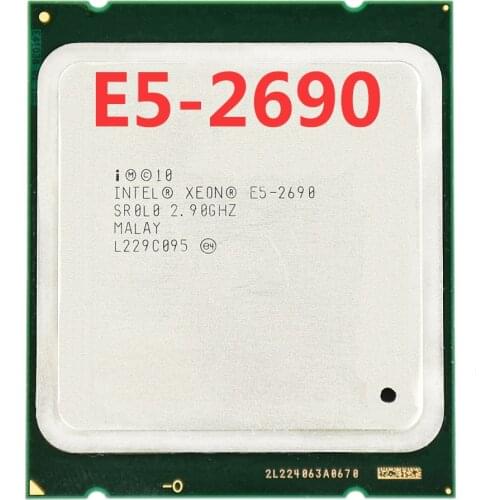 Original Intel Xeon E5-2690 2.90GHZ 135W 8-CORE 20M E5-2690 LGA2011 processor