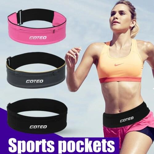 Third Generation Of Velcro Running Sports Waist Bags Cycling Womens Belt Waist Pack For Iphone 12 Xiaomi Poco X3 NFC Note 10Pro