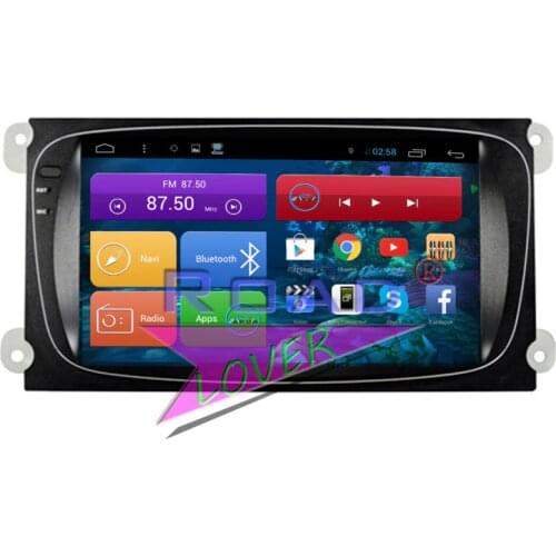 Roadlover Android 6.0 Car United Head Video Player For Ford Focus Mondeo Stereo GPS Navigation Auto Magnitol Radio 2 Din NO DVD